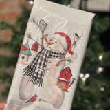 Snowmen Flour Sack Towel