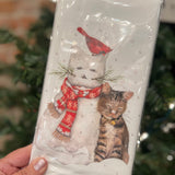 Snowmen Flour Sack Towel