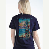 Simply Southern - Lighthouse Navy Tee