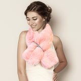 Touch Of Bling Fur Scarf