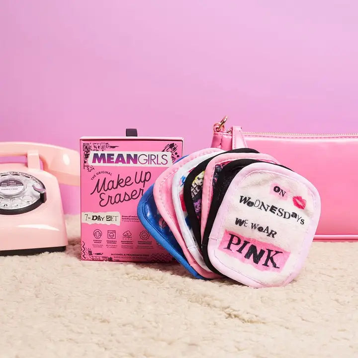 Mean Girls 7 Day Gift Set Makeup Eraser