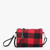 Meriam Buffalo Plaid Clutch