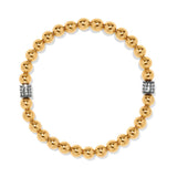 Brighton - Gold Meridian Petite Stretch Bracelet