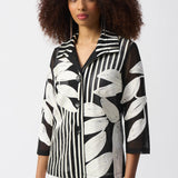 Joseph Ribkoff - Mesh & Satin Soutache Jacket