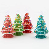 Colorful Lighted Christmas Tree
