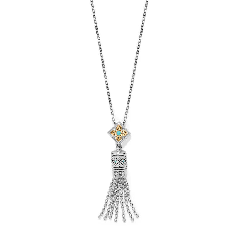 Brighton - Mosaic Cerrillos Tassel Necklace
