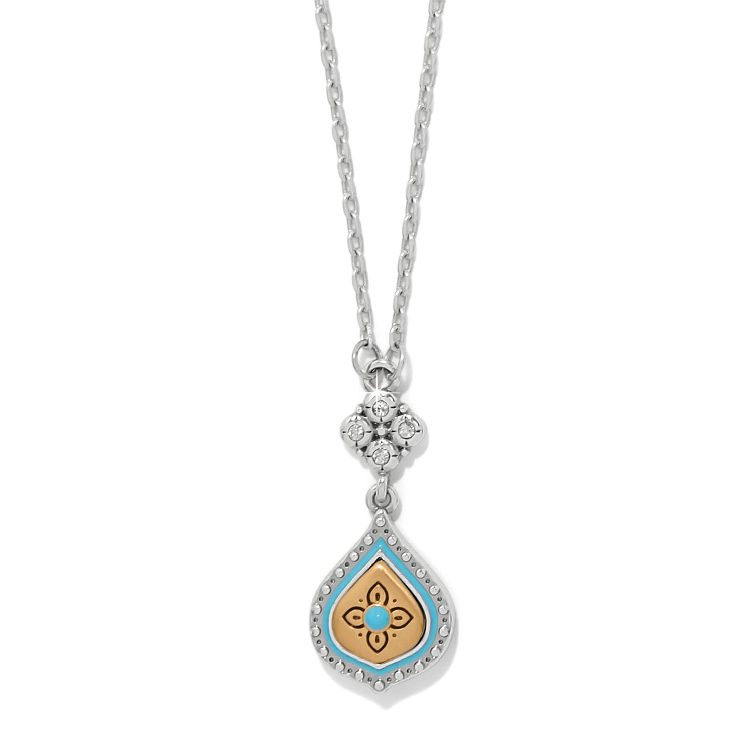 Brighton - Mosaic Cerrillos Petite Teardrop Necklace