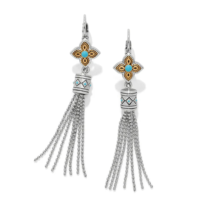 Brighton - Mosaic Cerrillos Tassel Leverback Earring