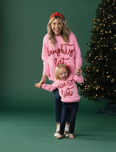 Naughty List Sparkle Sweatshirt