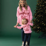 Nice List Toddler Tinsel Sweatshirt