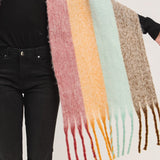 Winter Fringe Scarves