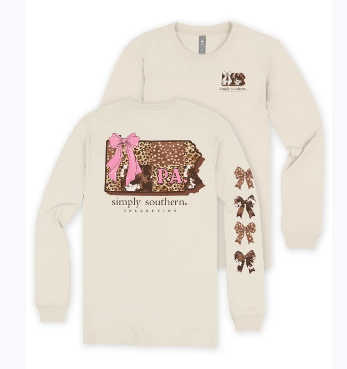 Simply Southern PA Long Sleeve Tee