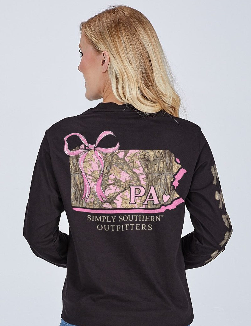 Simply Southern - Camo State PA Long Sleeve