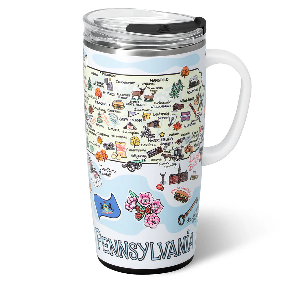 Swig - Pennsylvania 22oz Travel Mug