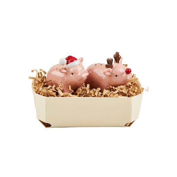 Christmas Farm Animal Shaker Set