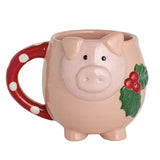 Farm Animal Christmas Mugs