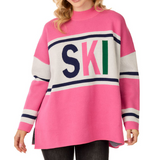 Pink Ski Jacquard Sweater