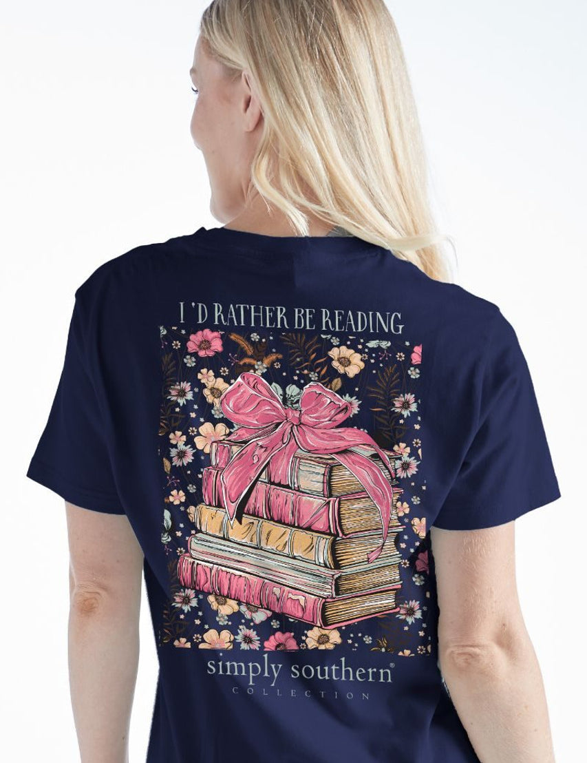 Simply Southern - I'd Rather Be Reading Tee