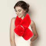 Touch Of Bling Fur Scarf