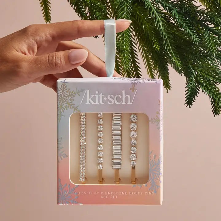 Kitsch - All Dressed Up Rhinestone Bobby Pins