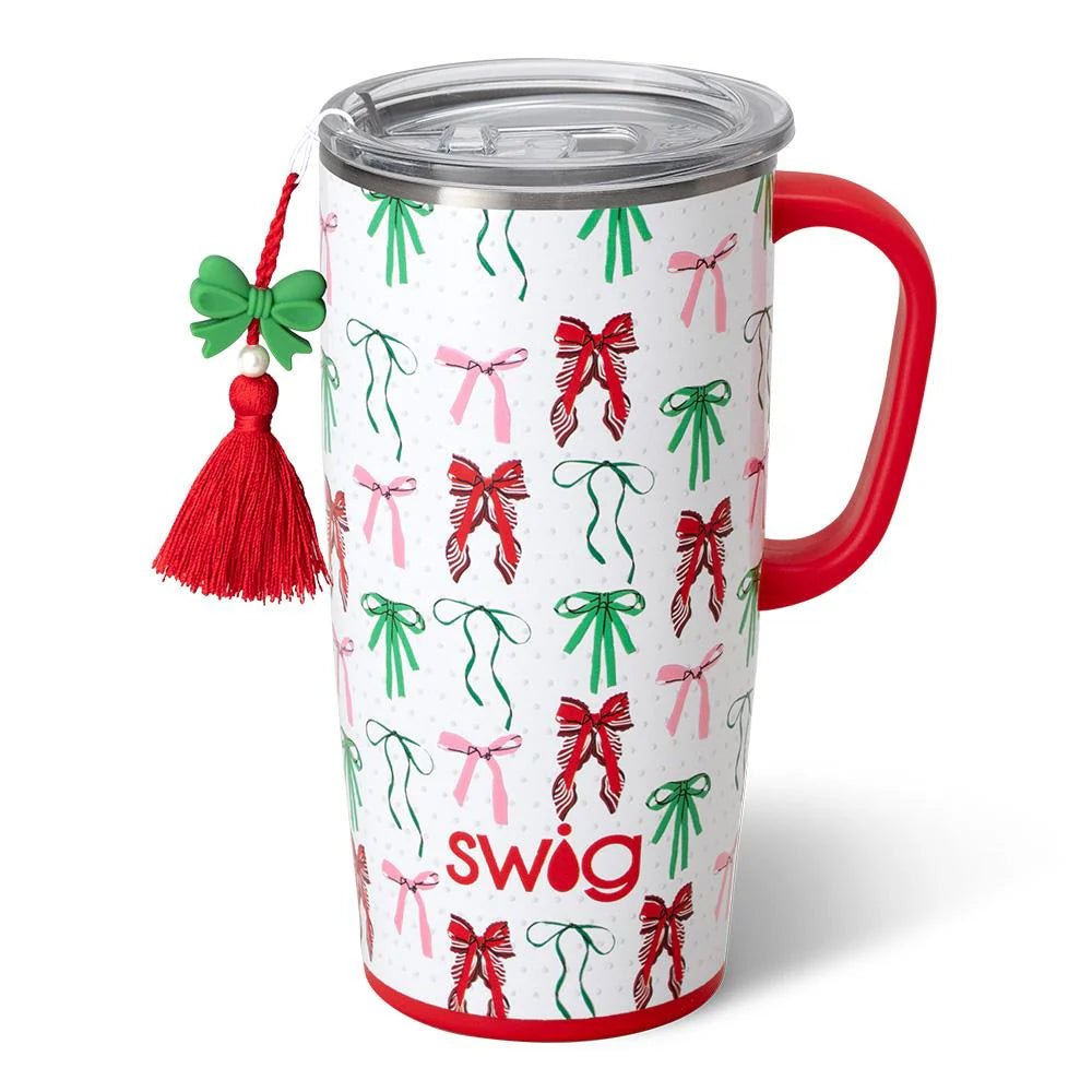 Swig - Ribbons & Bows 22oz Travel Mug