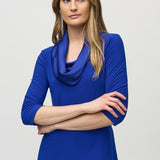 Joseph Ribkoff - Royal Sapphire Cowl Neck Top