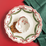 Santa Chip Dip Bowl