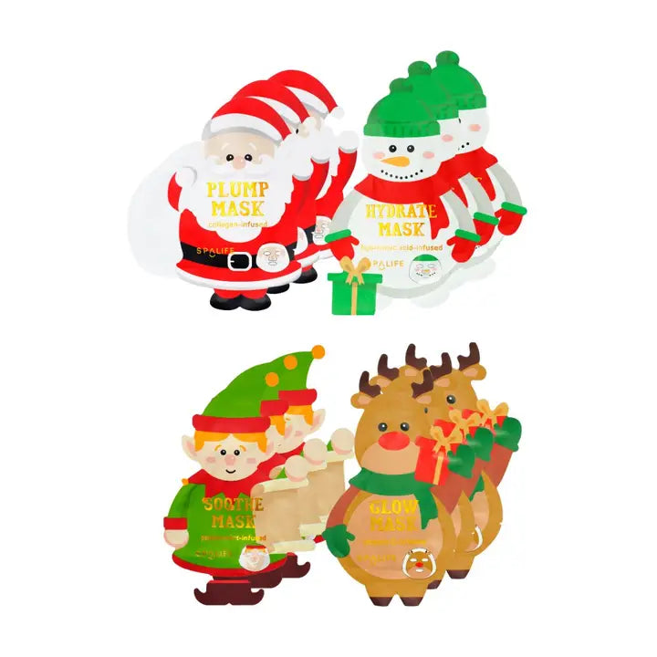 Santa's Workshop Face Mask