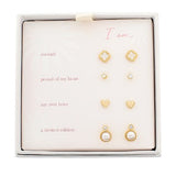 Sentimental Gold Earring Sets