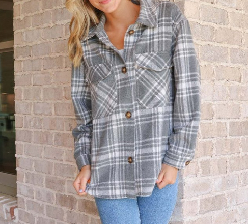 Simply Southern - Classic Plaid Shacket