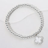 Reversible Quatrefoil Stretch Bracelet
