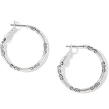 Brighton - Silver Small Hoop Charm Earrings