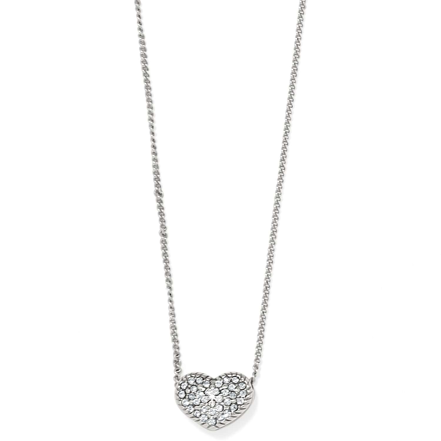Brighton - Silver Illumina Celeste Heart Necklace