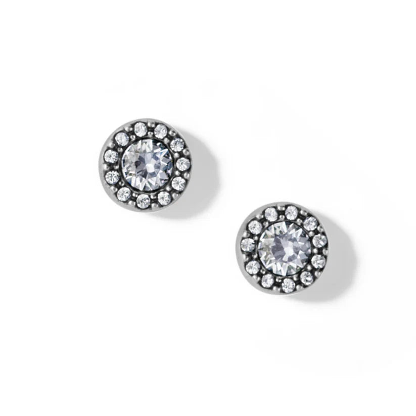 Brighton - Silver Illumina Solitaire Post Earring