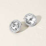 Glass Stone Evening Studs