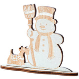 Winterville Wood Snowman