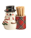 Tartan Toothpick Caddy
