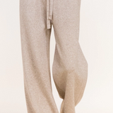 Frosted Soft Drape Weekend Knitted Pants