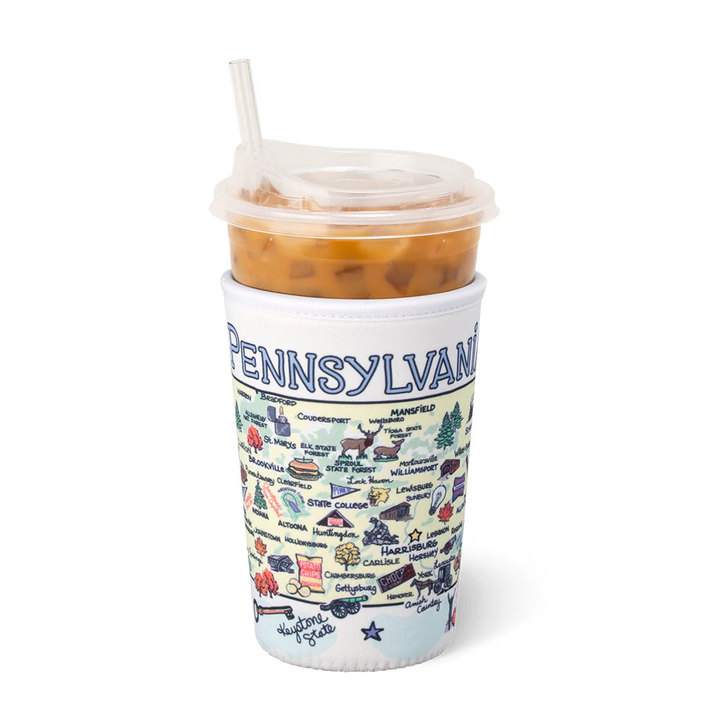 Swig - Pennsylvania Medium Iced Cup Coolie