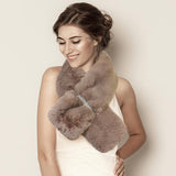 Touch Of Bling Fur Scarf