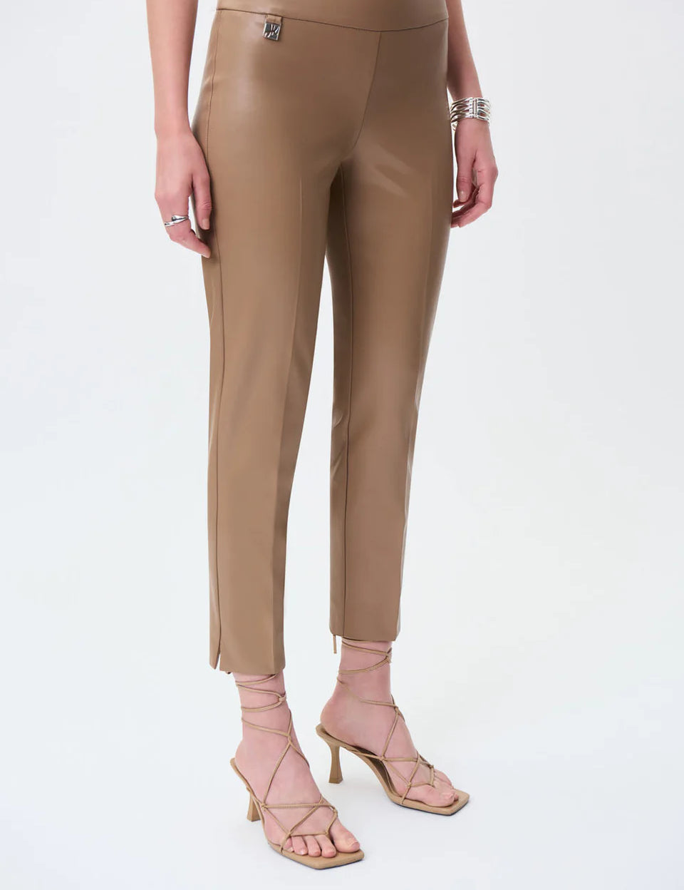 Joseph Ribkoff - Tigers Eye Leather Pants
