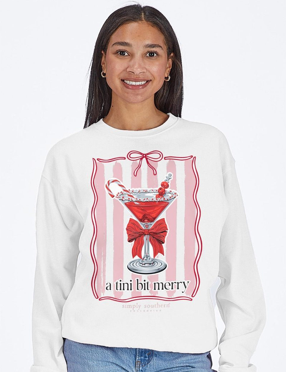 Simply Southern - Tini Bit Merry Sweatshirt