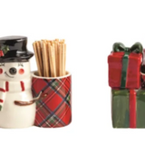 Tartan Toothpick Caddy