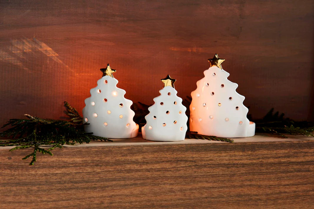 Christmas Tree Votive Holders