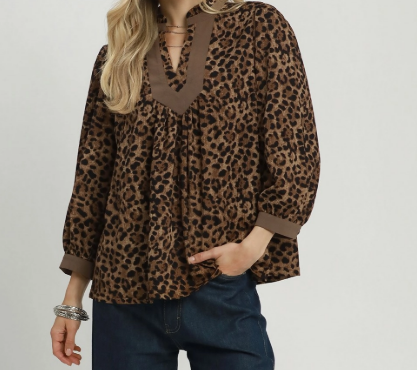 The Safari Groove Blouse