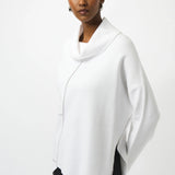 *Joseph Ribkoff - Vanilla Asymmetrical Pullover Sweater