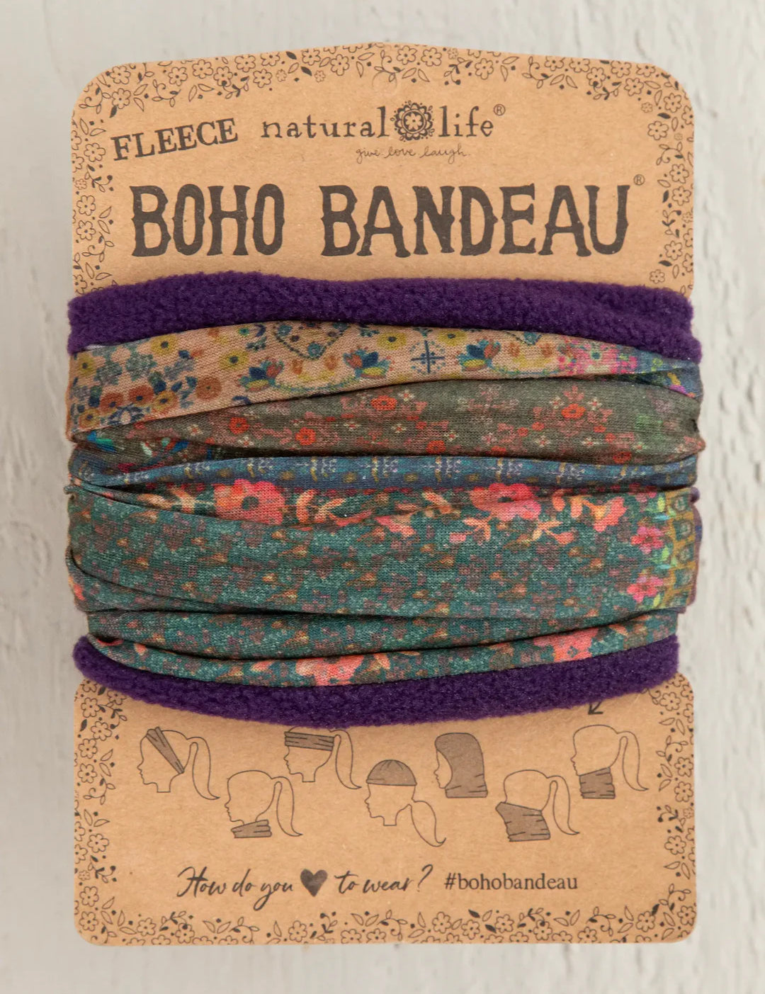 Natural Life - Fleece Boho Bandeau