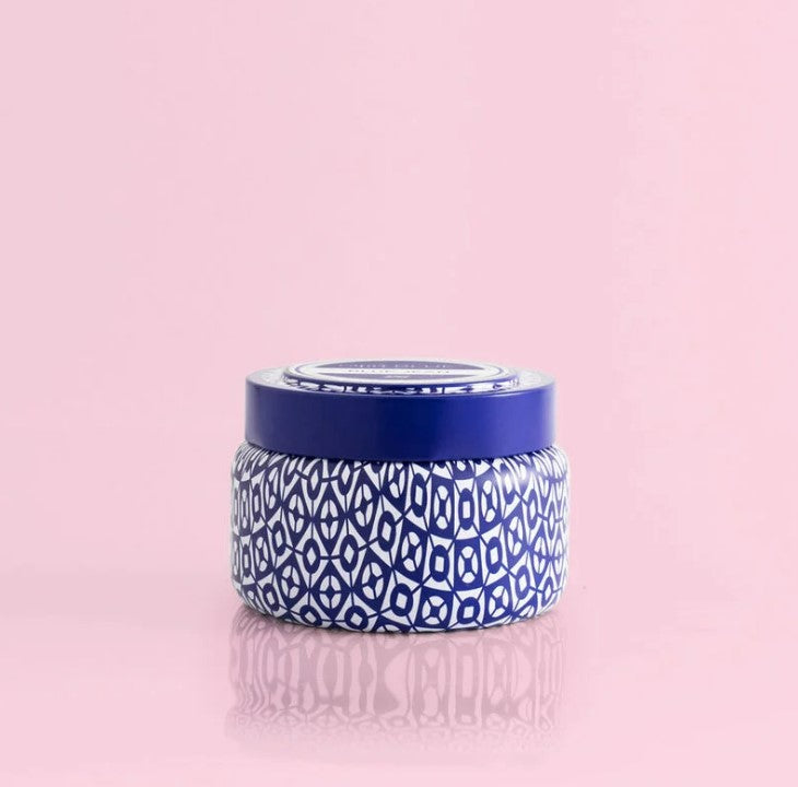 Capri Blue - Volcano Printed Tin Travel Candle