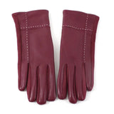 Fawn Stitched Leather Gloves