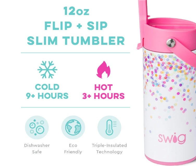 Swig - Confetti Flip + Sip Tumbler